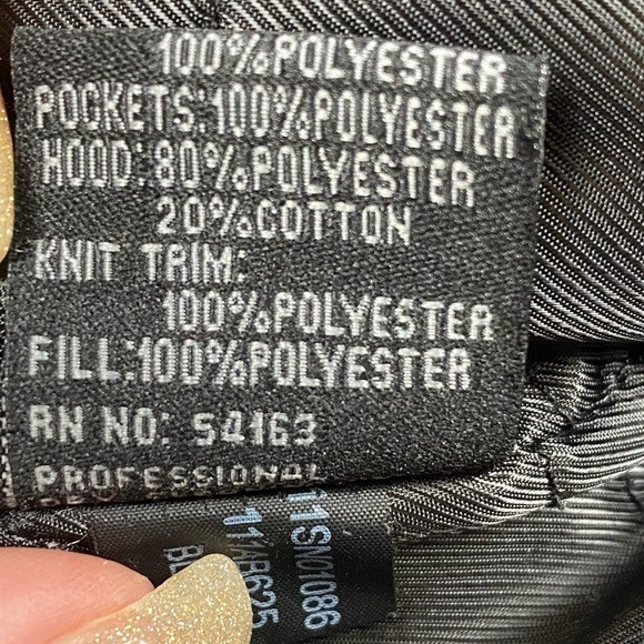 Guess hooded insulated wool coat women’s medium - Picture 9 of 11